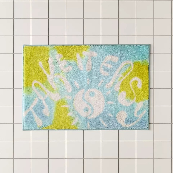 Urban Outfitters Take It Easy Bath Mat NWT - Picture 1 of 7